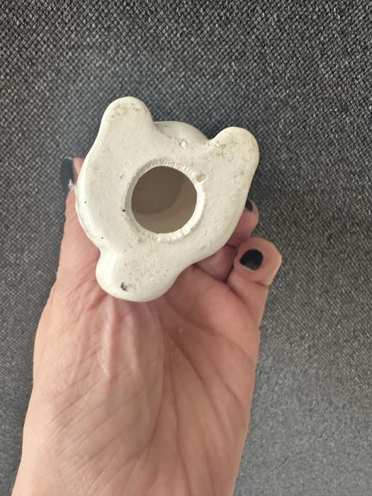 Figurka ceramiczna królik PRL. Polecam!