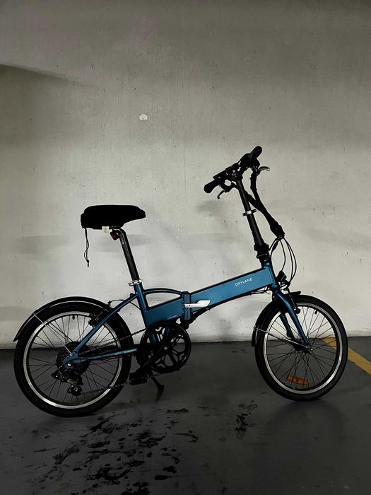 Bicicleta elétrica dobrável Oxylane