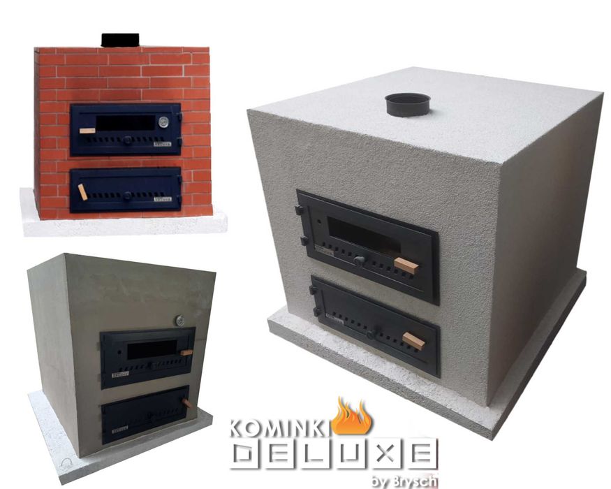 Piec opalany drewnem chlebowy do pizzy DUO 2.0