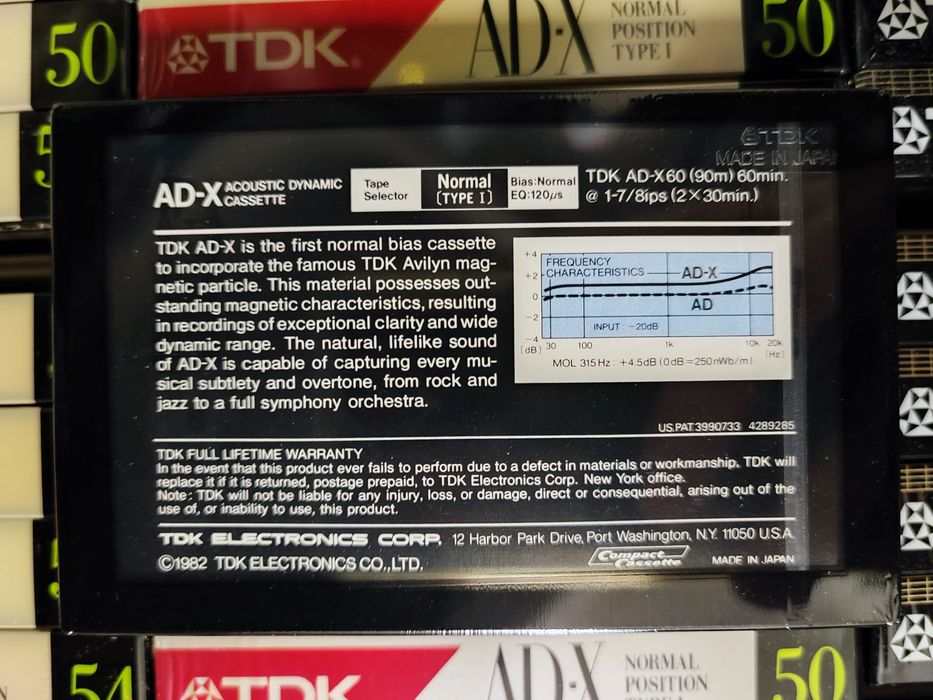 Cassette TDK AD-X C60
