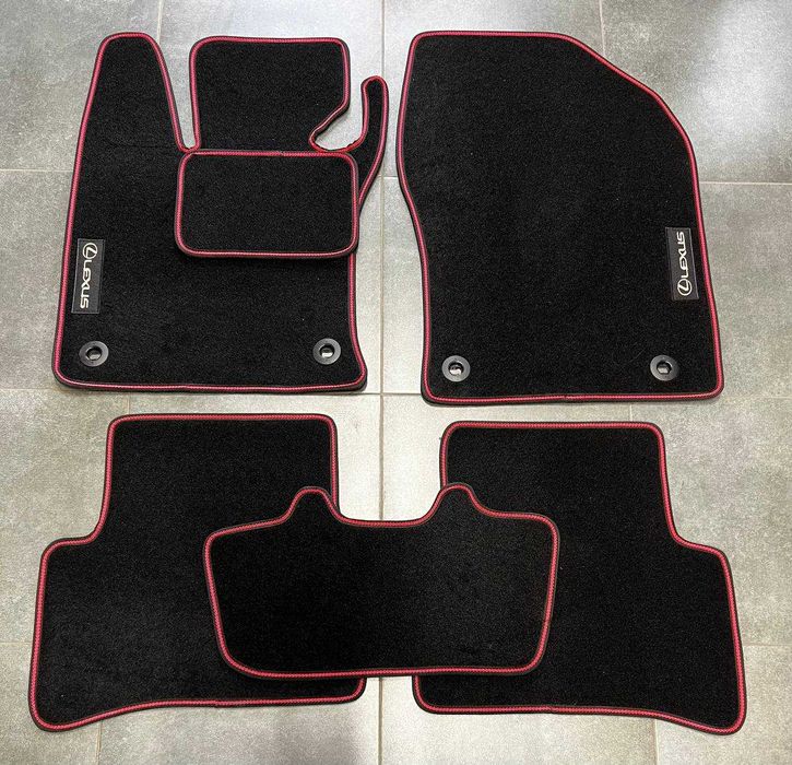 Ворсові коврики для Лексус\ ES\ NX\ RX\ LX\ IS\ UX\поліки текстиль