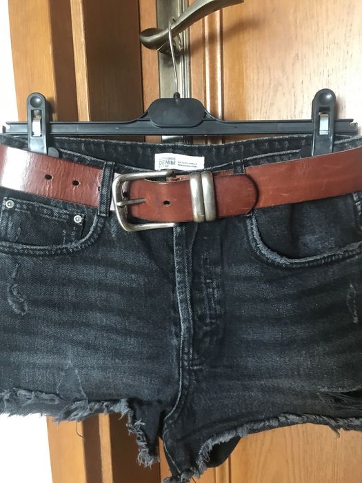 Krótkie spodenki Zara Denim 36