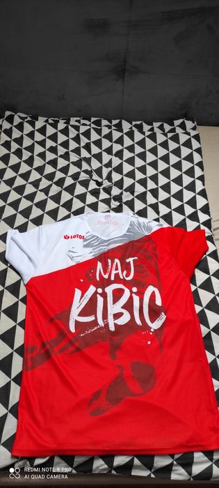 Koszulka Polski z logiem Lotosu roz. L
