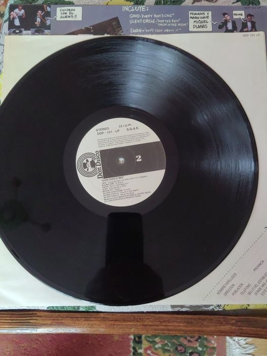 Don DiscoMix, zmiksowany album winylowy Italo disco