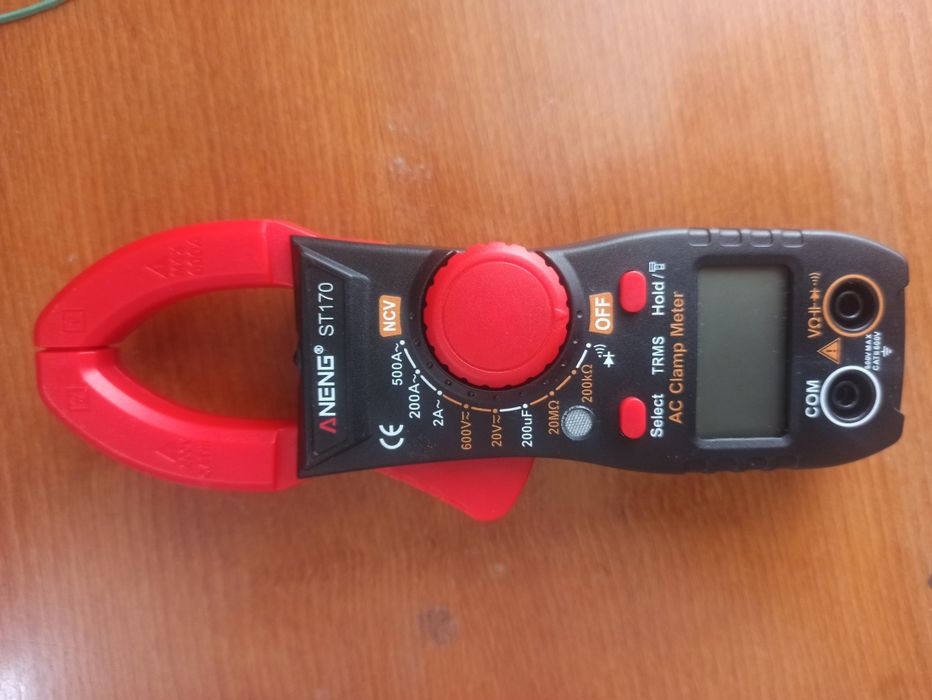 Електро кліщі, тестер.