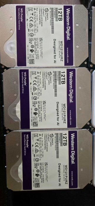Жорсткі диски Seagate,  Western Digital – 6,10,12,14 TB