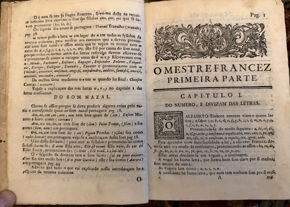 Livro Antigo 1771