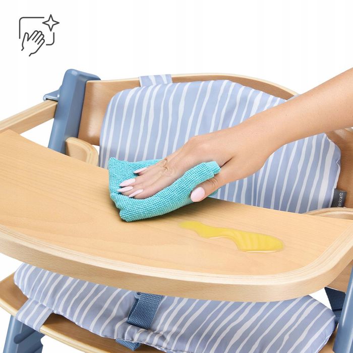 krzesełko do karmienia 2w1 kinderkraft nordic breeze enock do 10lat i 35kg