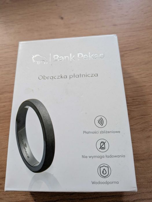 Obrączka płatnicza biała PAGOPACE rozm. 10