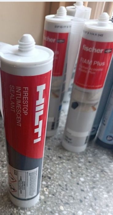 ogniochronna pęczniejąca masa uszczelniająca Hilti FIRESTOP INTUMESCENT SEALANT 10szt