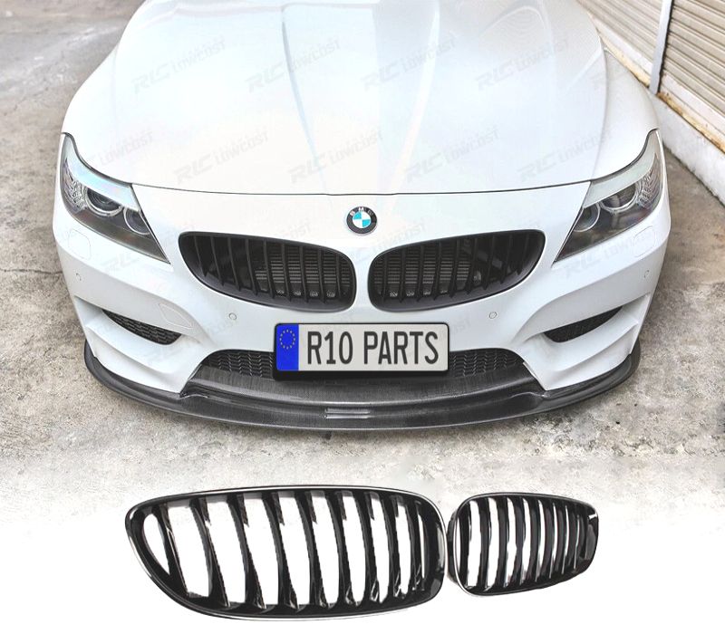 GRELHA FRONTAL BMW Z4 E89 ROADSTER COUPE LOOK M PRETO BRILHO