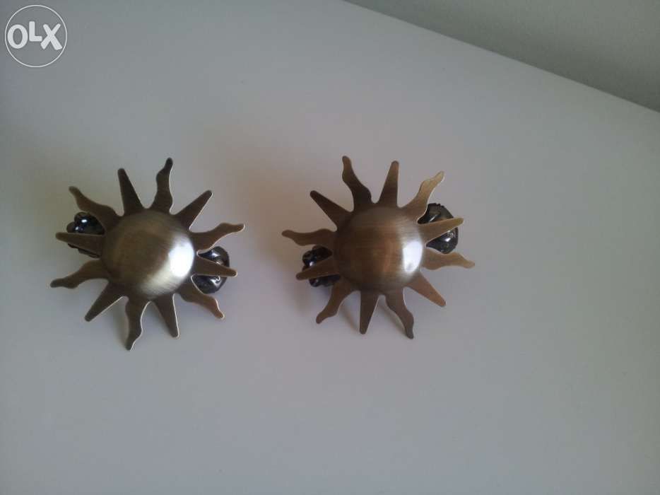 Presilha Braçadeira para Cortinados Lua e Sol - Gato Preto NOVOS