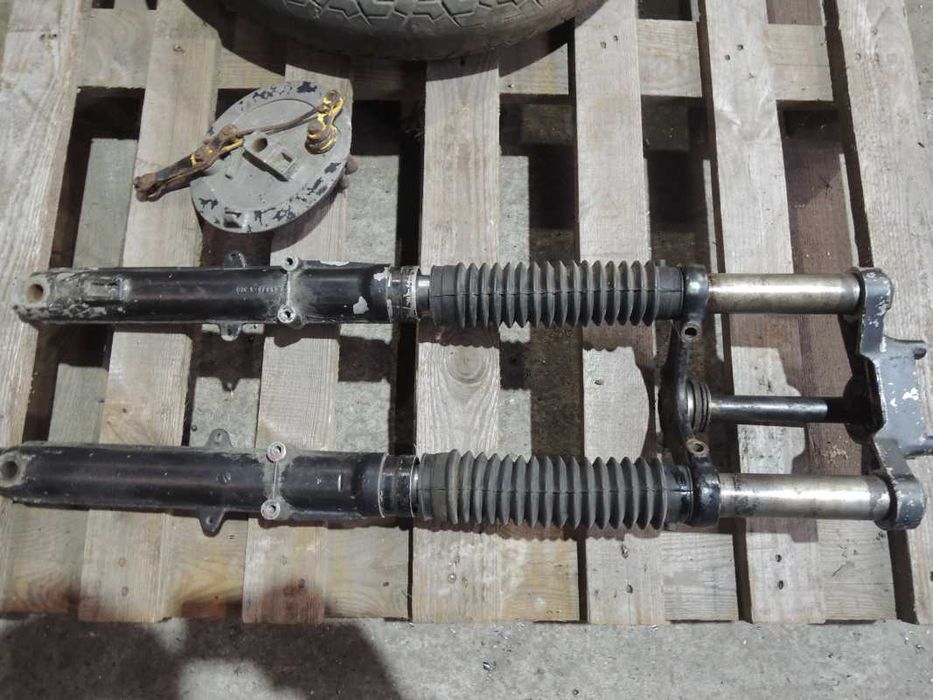 Вилка с колесом  ЯВА 638