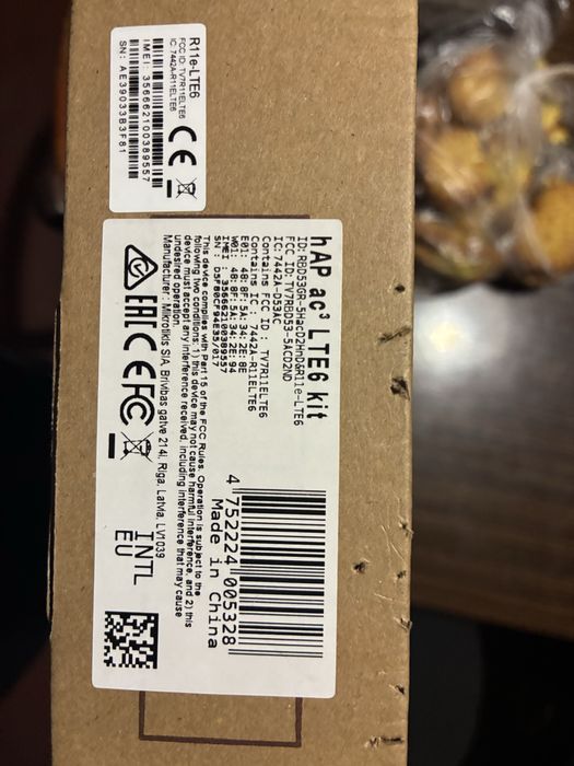 Mikrotik hAP ac3 LTE6 kit