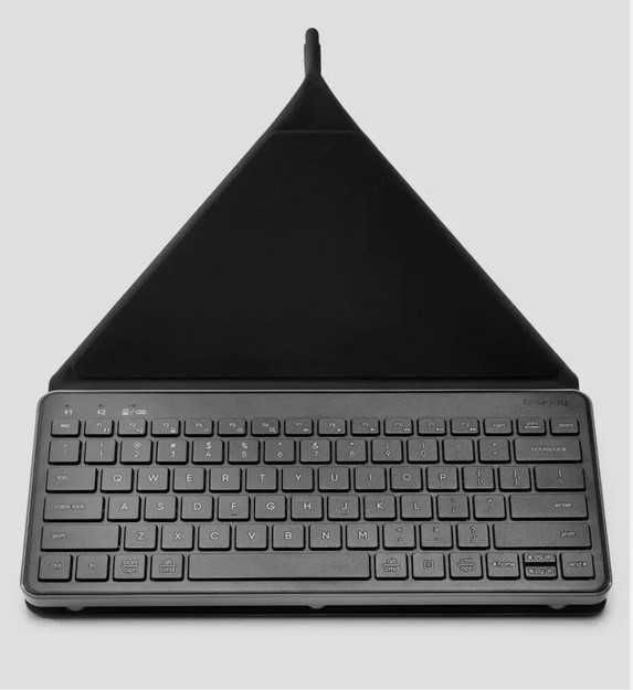 Міні клавіатура Heyday Wireless Bluetooth Keyboard (Model KQ6-BG) з чохлом підставкою