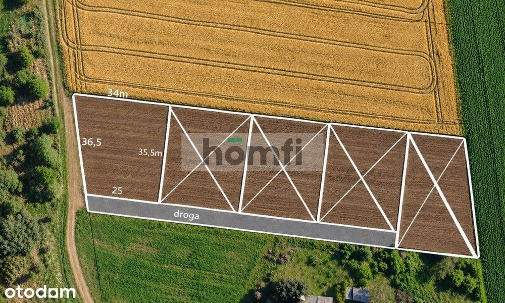 Na sprzedaż działka 1062 m² | Szopinek - Więcej