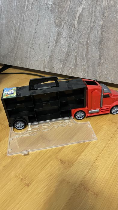 Пожежна станція, рятувальний центр Dickie Toys, автовоз-переноска