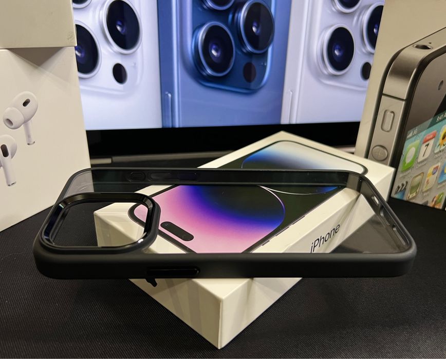 Чехол Iphone 15 pro black, 15 pro max blue titanium, top качество