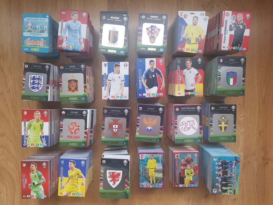 Karty EURO 2020 Panini