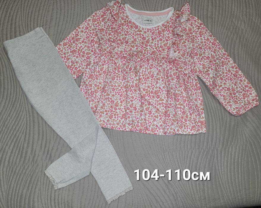 Платье теплое,регланы,футболки р.104-110см