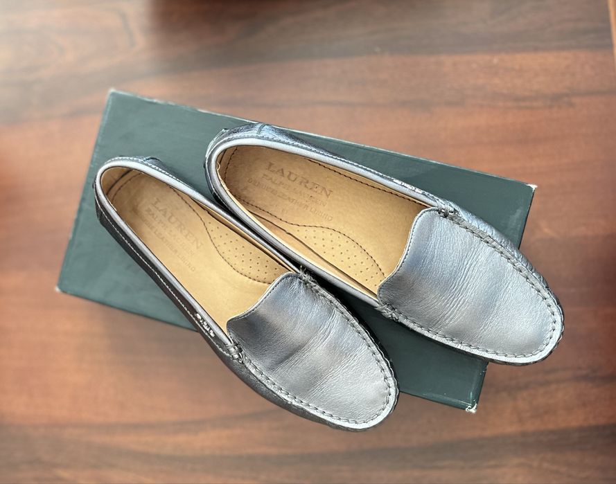 Шкіряні лофери Ralph Lauren p. 36,5