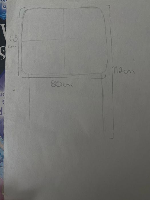 Cabeceira cama solteiro em pele