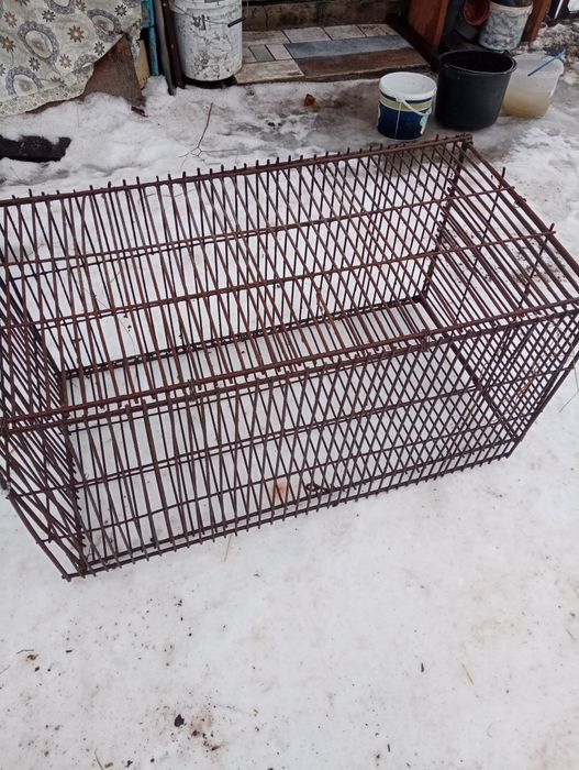 Продам металеві клітки для нутрій