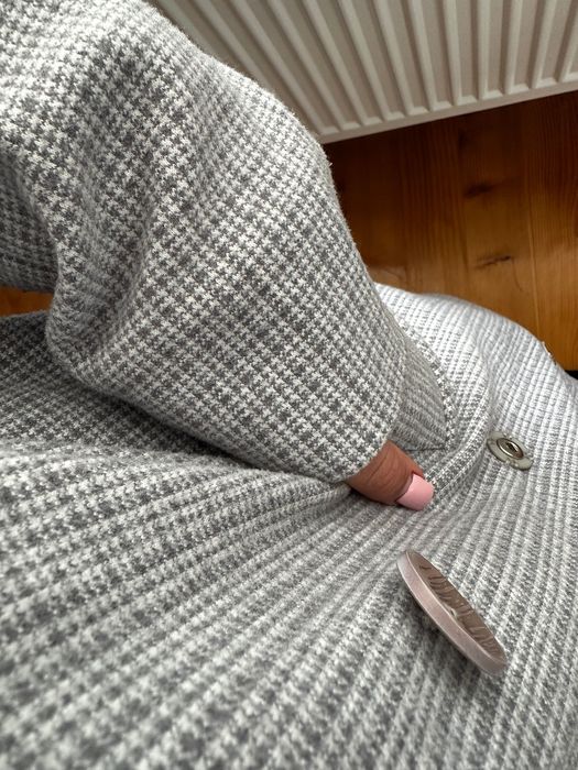 Стильне пальто-піджак у клітинку