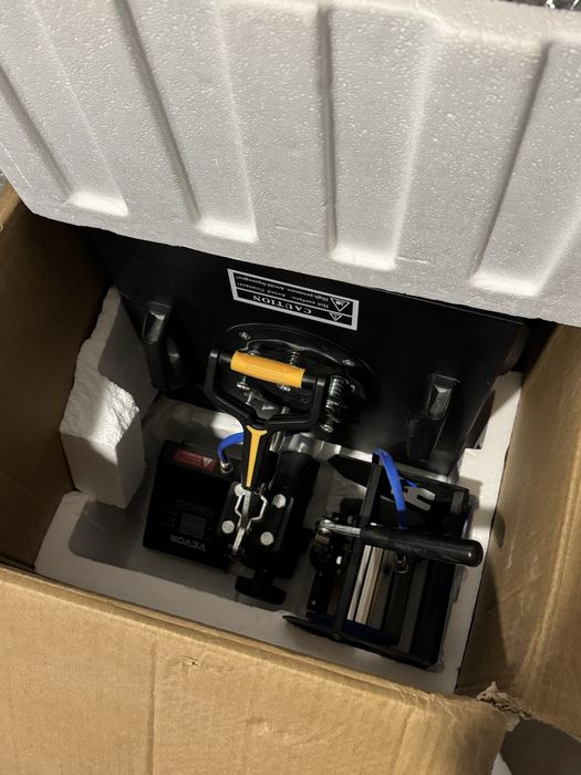 Máquina prensa termica nova