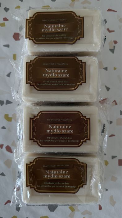 Mydło szare 4 sztuki