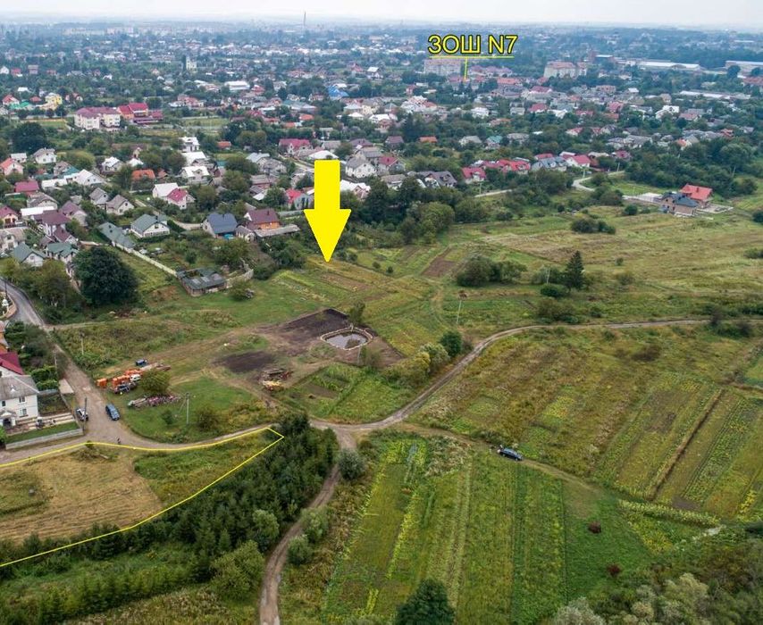 Ділянка під забудову в  м.Коломиї.