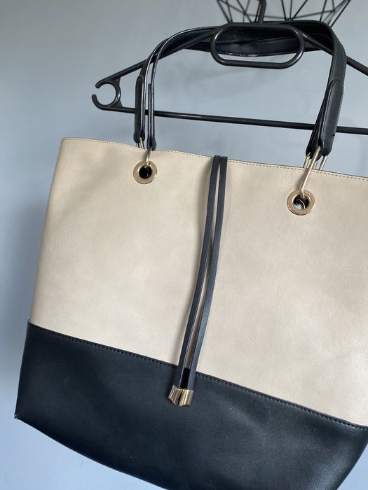 Torebka shopper REaccessories beżowa