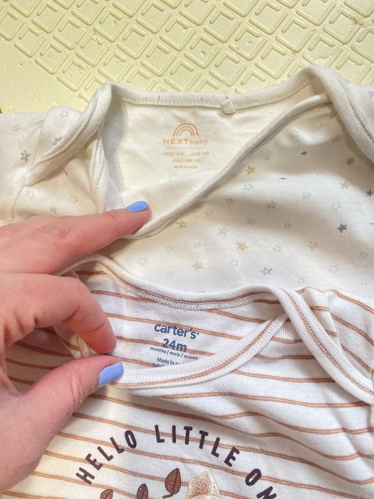 Боді carters, next 1,5-2 рочки