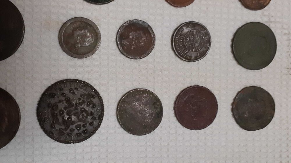 moedas REIS de Portugal