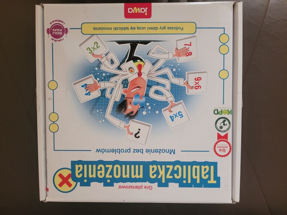 Gra planszowa plus puzzle mapa nauka