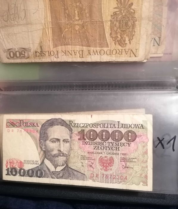 Banknoty polskie 42 sztuki