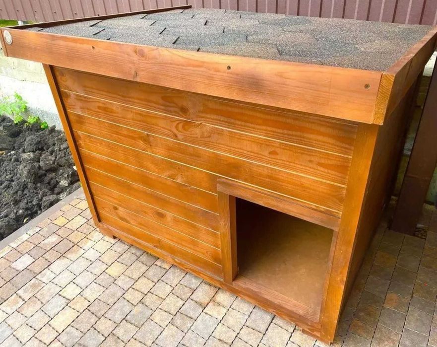 Дерев'яна будка "преміум" (120*90*90см) - утеплена