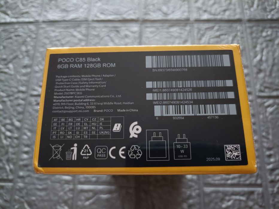 Poco c 85 _6/128 GB