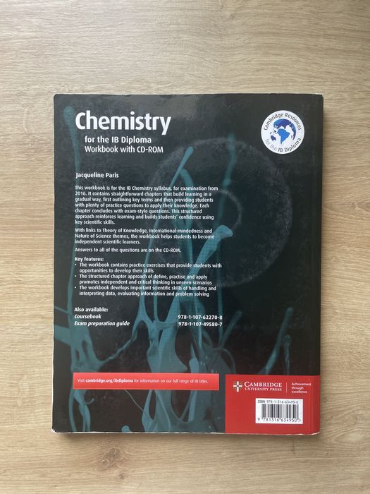 Chemistry Workbook Cambridge