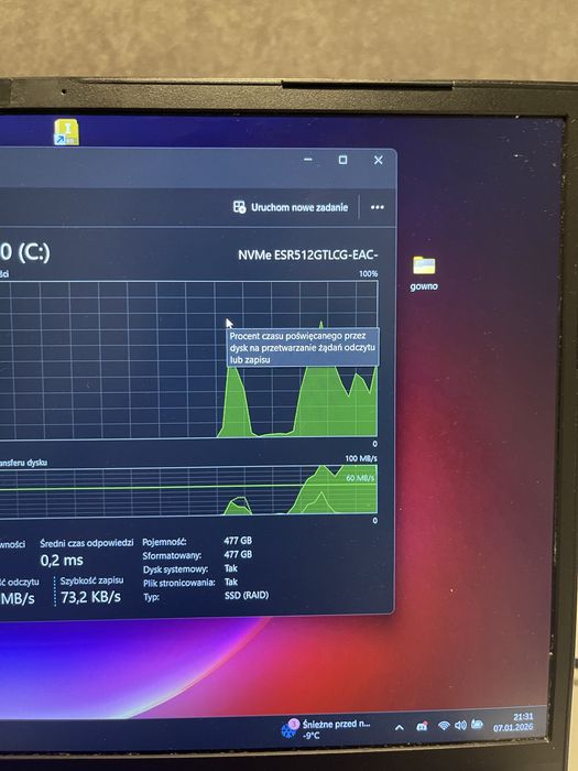 Laptop gamingowy RTX 3060 | i5-10400H | 16GB RAM | 512GB SSD | 144Hz