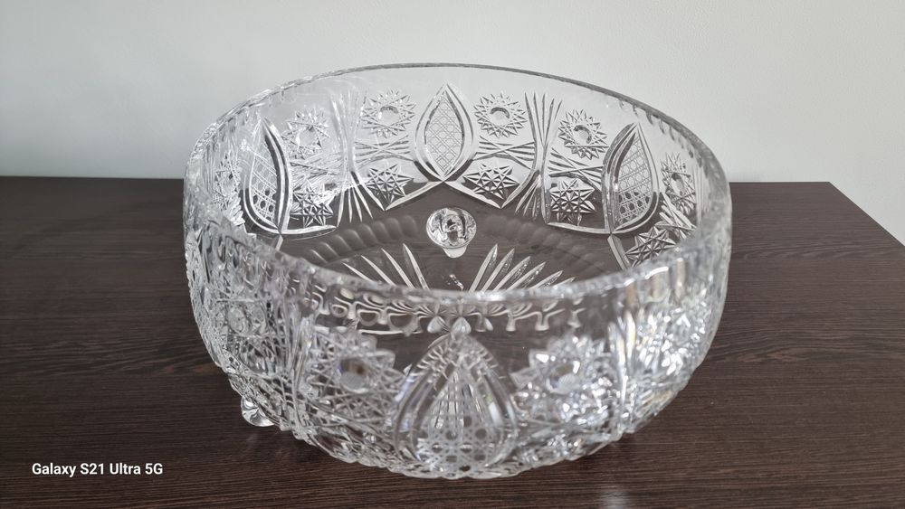 Wspaniały duży kryształ jak nowy