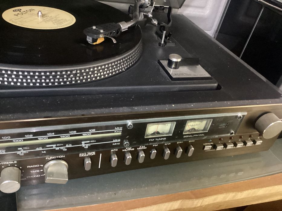 CROWN SHC-5500 sprawny kolekcjonerski magnetofon gramofon wzmacniacz t