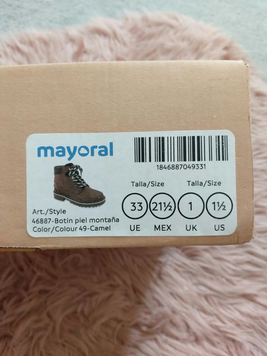 Buty Mayoral trzewiki dla chłopca