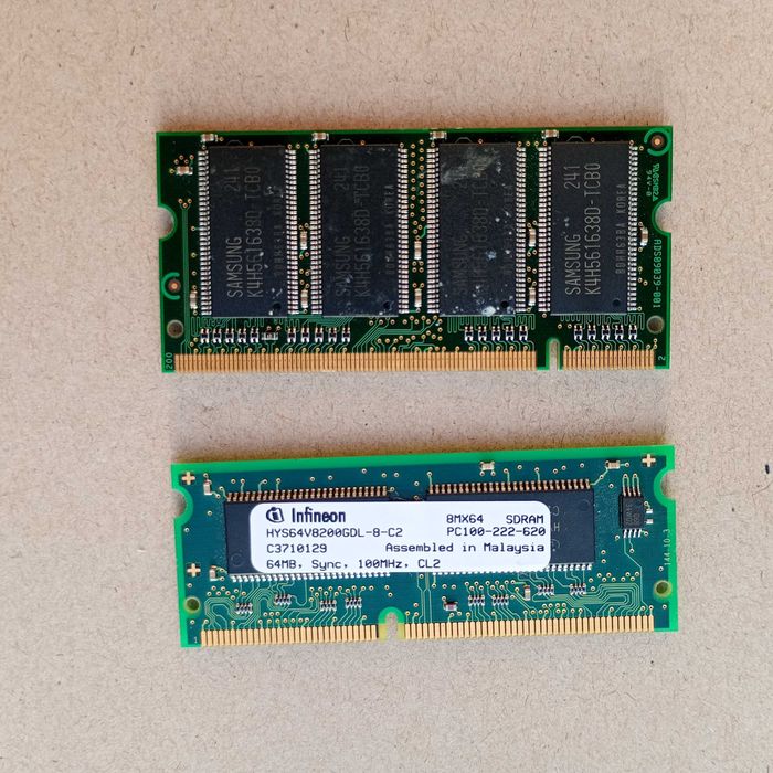 Pamięć RAM Samsung+IBM