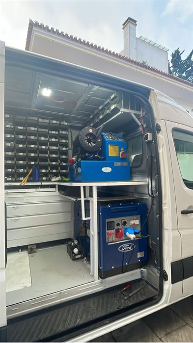 Tubos hidraulicos oficina movel