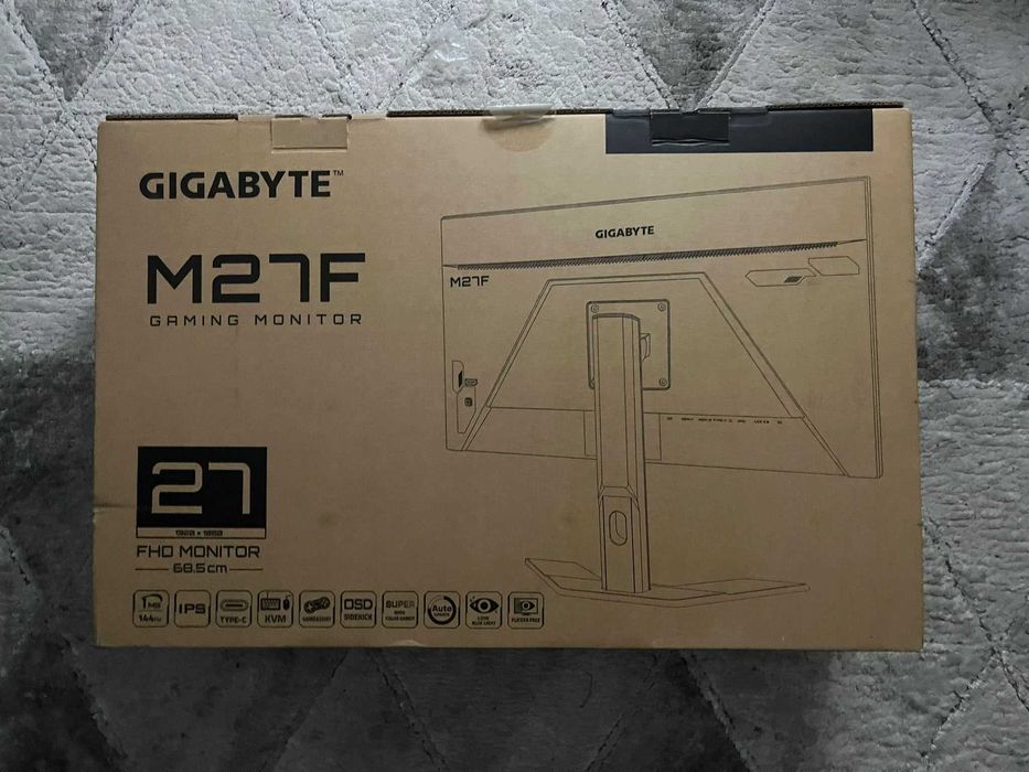 Monitor Gigabyte M27F dla graczy