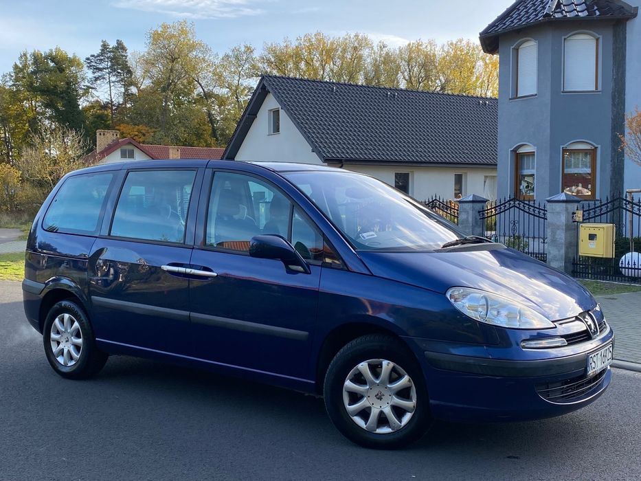 Peugeot 807 Bogato wyposażony! Zarejestrowany w Polsce! 6 osób!