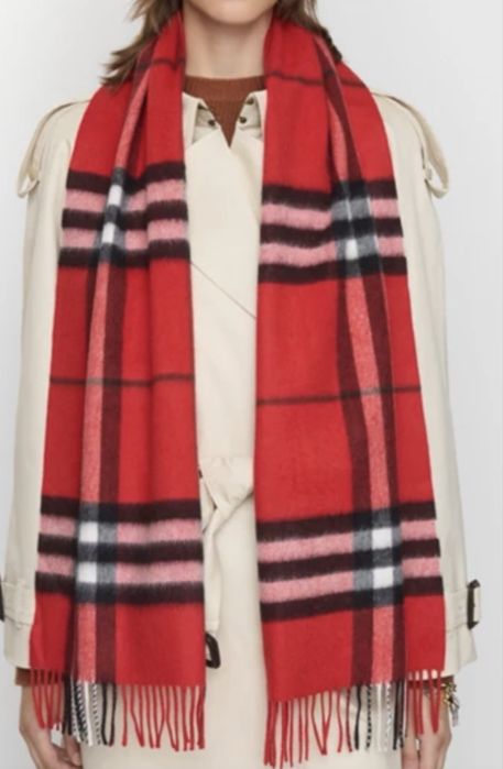 Новый кашемировый шарф Burbery