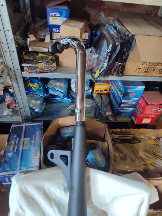 Глушитель Дельта Альфа тюнинг черный