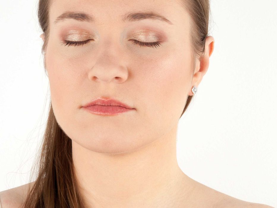 Kolczyki złote z cyrkoniami na sztyft próba 585